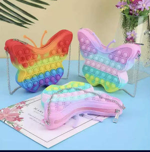 Butterfly Fidget pop it purses