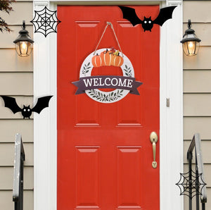 Interchangeable Welcome Sign for Front Door